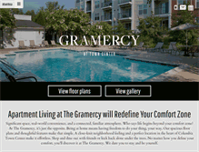 Tablet Screenshot of gramercyattowncenter.com